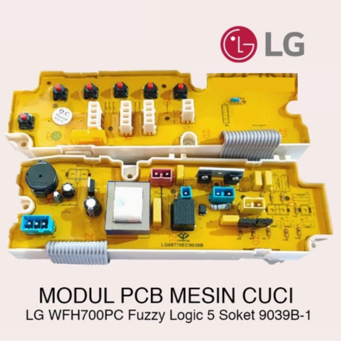 MODUL PCB WFH700PC MESIN CUCI LG FUZZY LOGIC WFA791TC/ WFH777TC