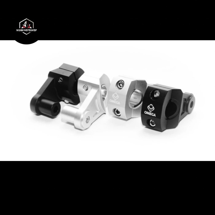 Stok Terbatas Omegamoto Pivot Riser Stang Full Cnc Versys Cb150X Adv Ktm Bmw Mt25