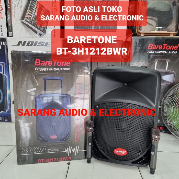 Speaker Portable Meeting Wireless Baretone BT 1212 BWR / 12 BWR 12BWR Unit Baru - Garansi Resmi