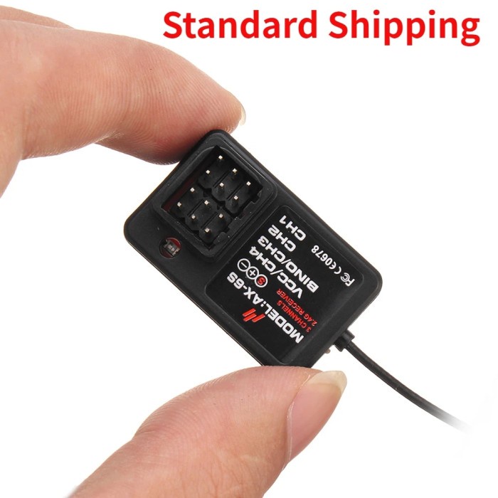 AUSTAR AX6S 2.4G 4CH Receiver for AX6S Remote Transmitter Q65 MN90
