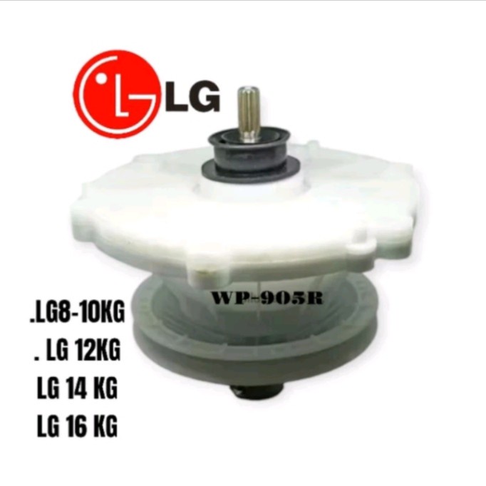 gear box mesin cuci lg 2 tabung original