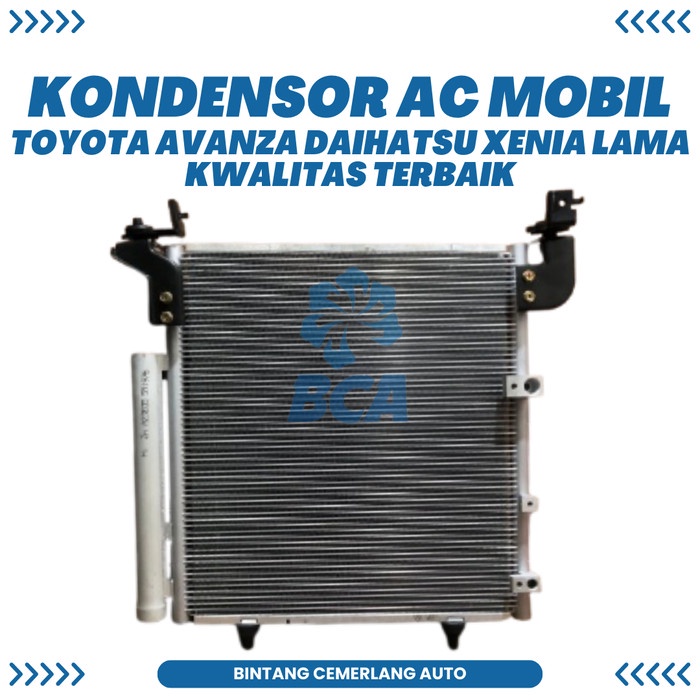 KONDENSOR AC MOBIL TOYOTA AVANZA DAIHATSU XENIA LAMA