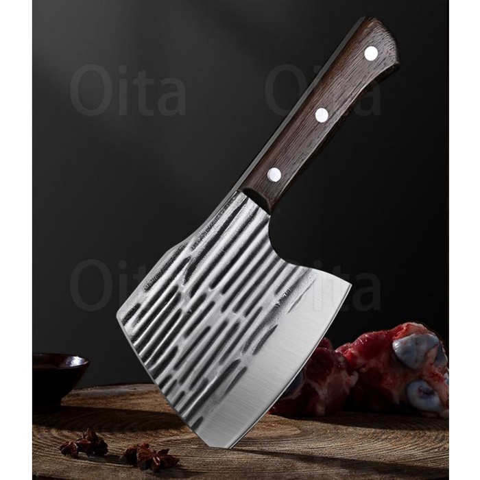 terbaru !!! kapak 7.5mm jumbo potong tulang golok daging professional golok pisau daging alat ayam