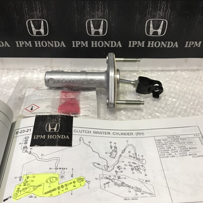 Master kopling atas Jazz GD3 City GD8 46920 SAA Clutch master cylinder