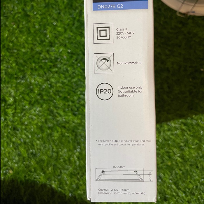 LAMPU DOWNLIGHT LED PANEL DN027B G2 17 WATT 17 W 17W 17WATT