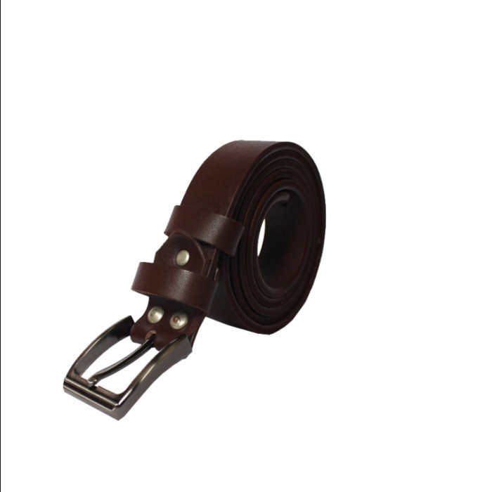 Gk Casual Belt 3 Cm - Sabuk Kulit Asli 3 Cm/ Gesper Kulit Asli Pria