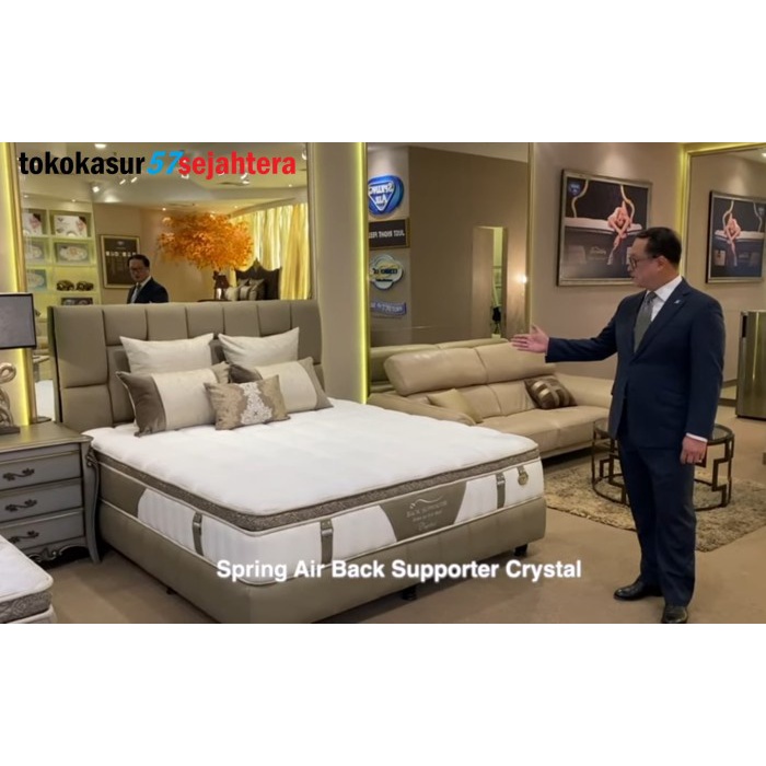 Kasur Springbed Spring Air Type Crystal - Full Set
