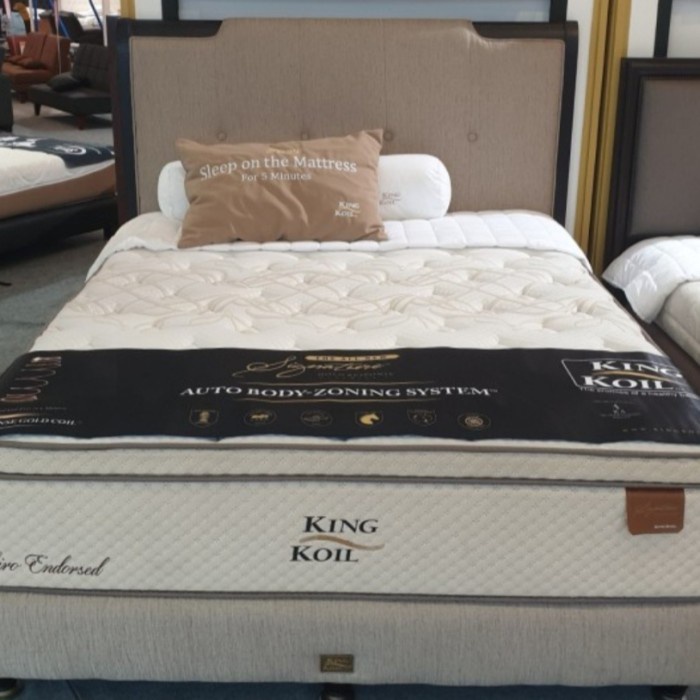 Promo King Koil New Spring Bed Kasur Chiro Endorsed Uk 180X200