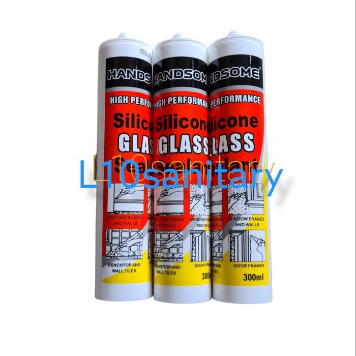

Lem SILICONE Kaca Botol HANDSOME / Lem Silikon Kaca Botol HANDSOME