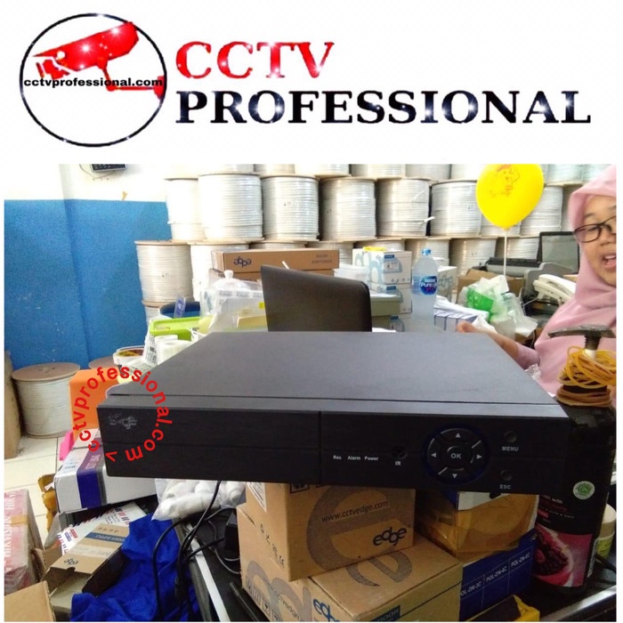 DVR EDGE EGP-S45208 5MP 8 ANNEL 5IN1 AHD, HD TVI/CVI, IP, ANALOG