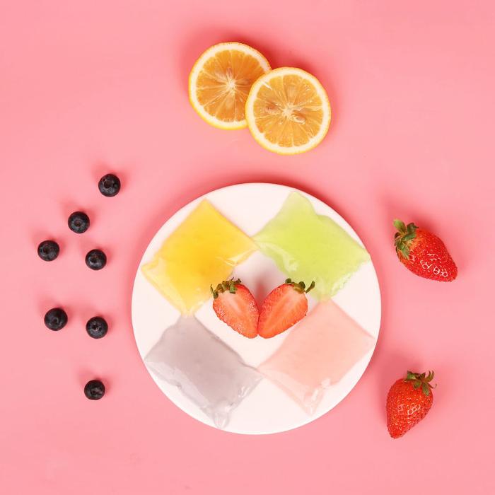 

PAKET MANISAN 20+24PCS QQ JELLY & MARSHMALLOW Fruity Rendah gula Rendah lemak snack Food Jeli Manis