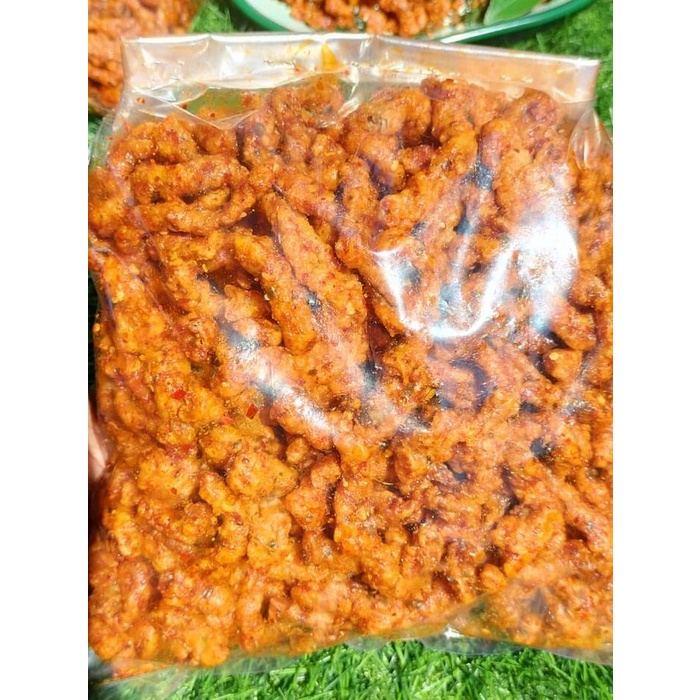 

Usus ayam crispy pedas daun jeruk 1kg Food Snacks