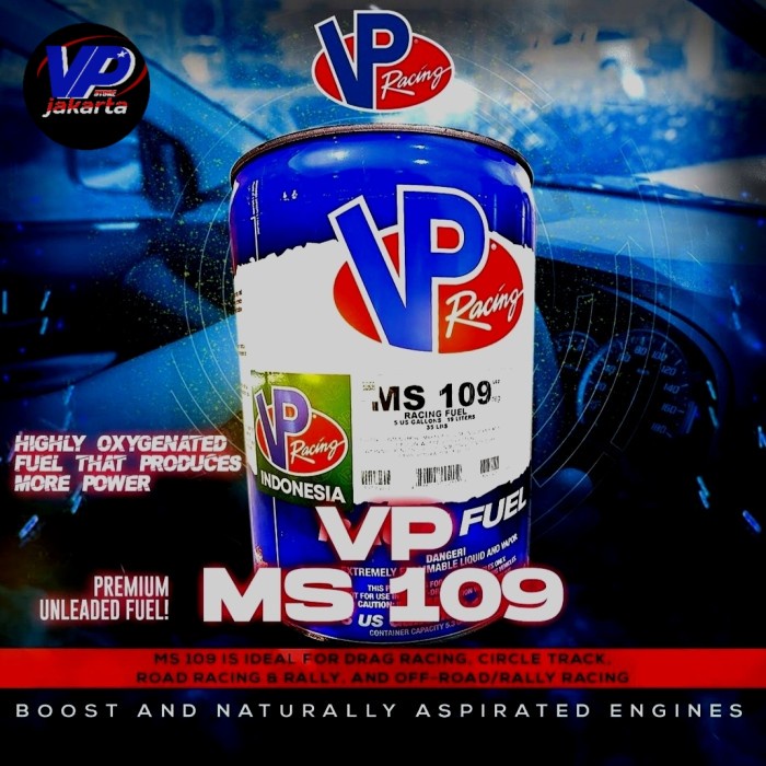 Vp Racing Fuel MS109 Bensin Balap Drag Race (Oktan 109)