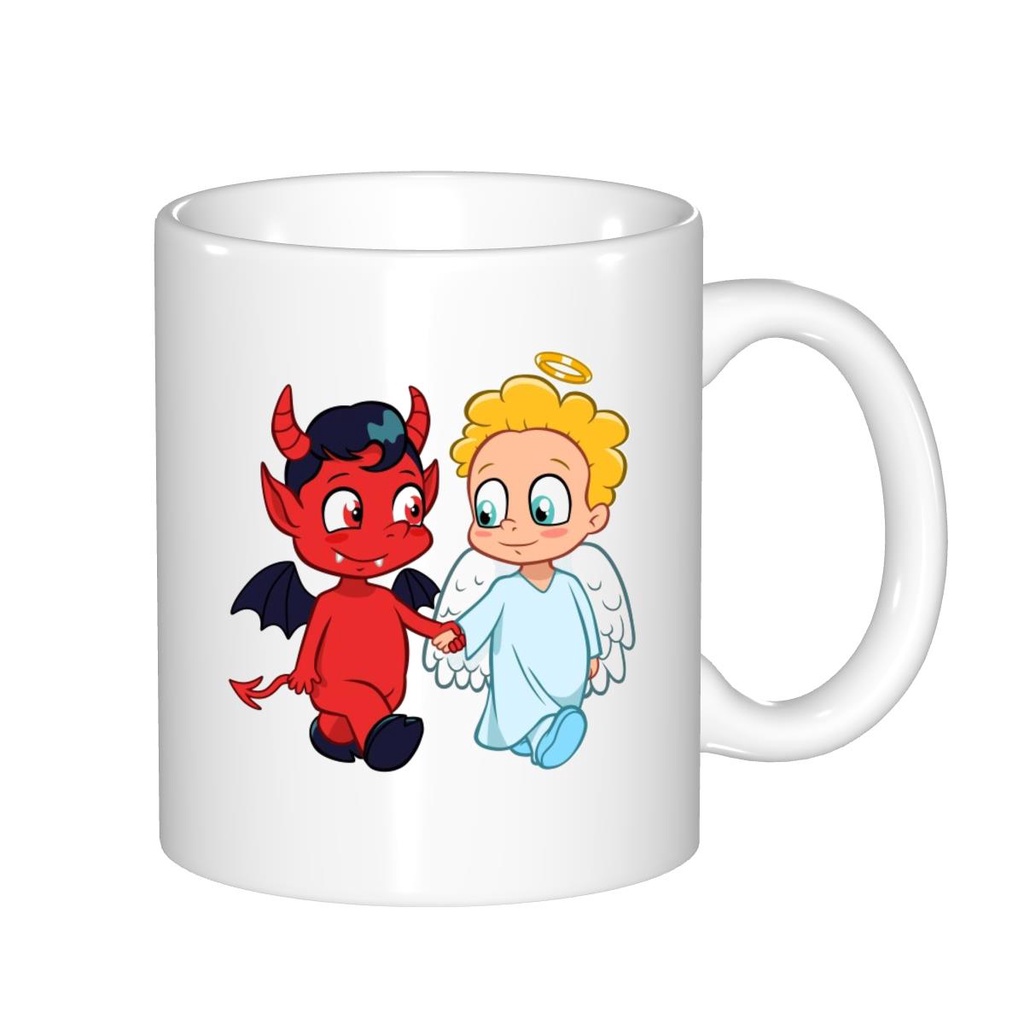 malaikat dan iblis Mug kopi Bagus