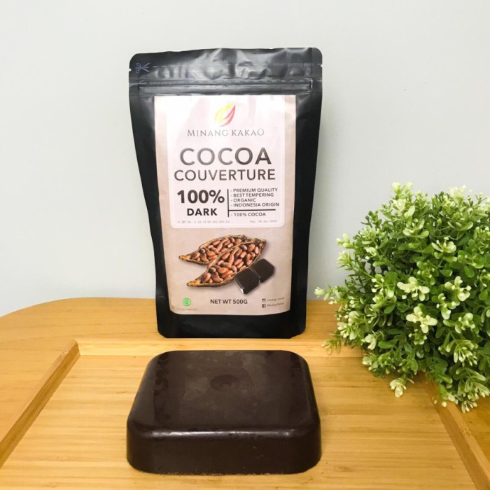 

Ready Stok" Organic Couverture 100% Chocolate - Real 100% Couverture Series 500Gr