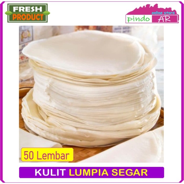 

Ready Stok" Kulit Lumpia Segar 50 Lembar