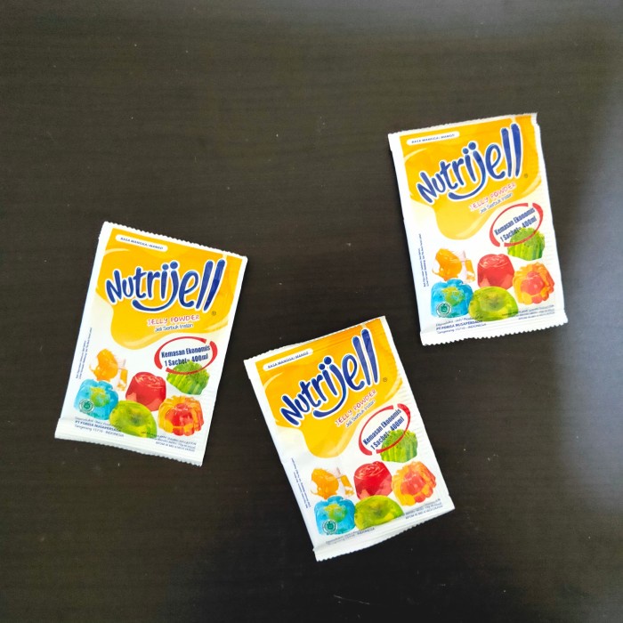 

Ready Stok" Nutrijel Nutrijell Mangga 10 Gr - 1 Sachet