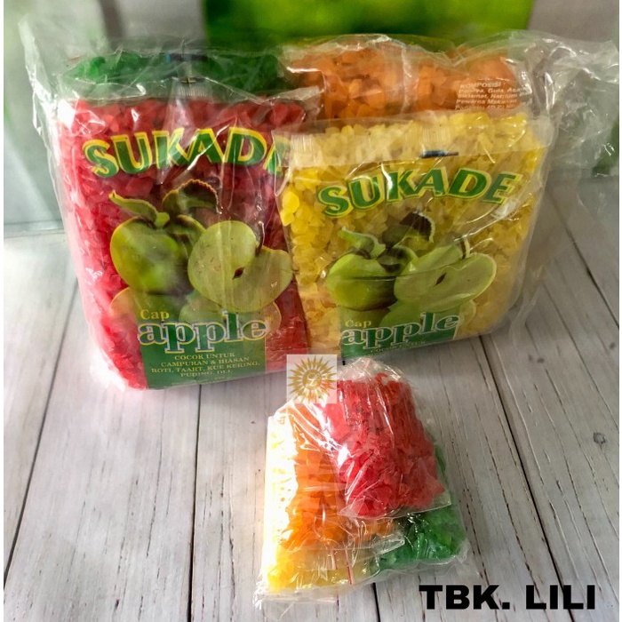 

Ready Stok" Sukade Mix Buah Kering Sukade Mix Warna