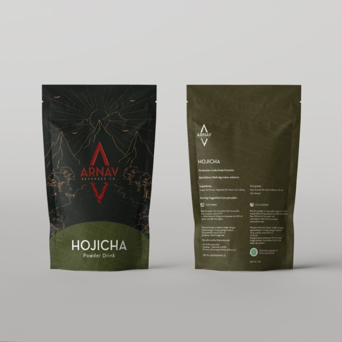 

Hojicha Powder Arnav / Bubuk Minuman Hojicha Arnav - 1 Kg