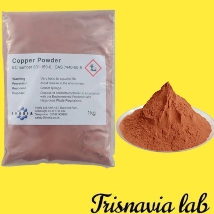 

Serbuk Tembaga Murni 99.5% / Copper Cu Powder 100 Gram