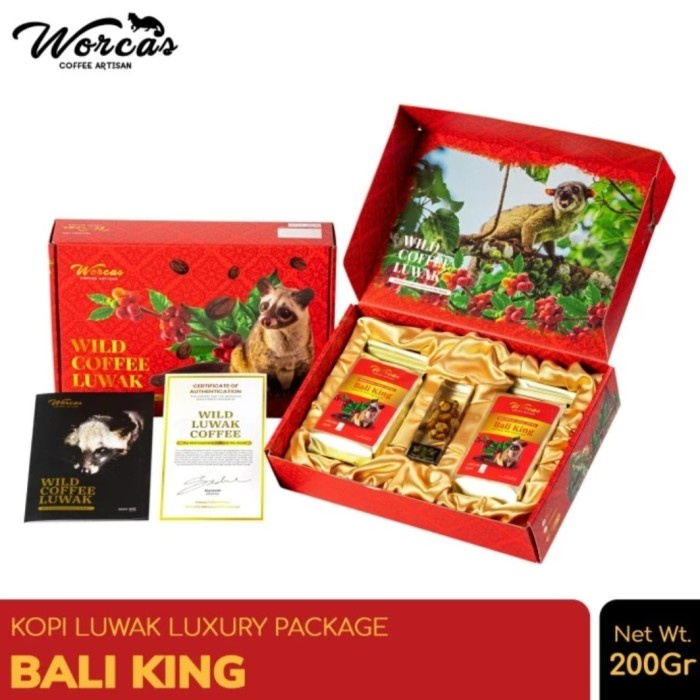 

Kopi Luwak asli Bali king isi dua Box premium