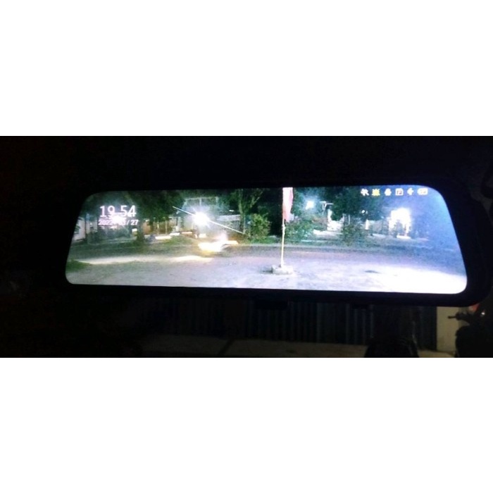 Car Kamera Spion Mobil Depan Belakang Full Screen Touch DVR Dashcam