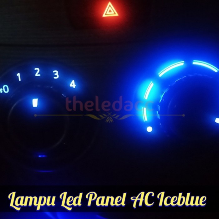 LAMPU LED INDIKATOR PANEL AC AVANZA XENIA OLD NEW