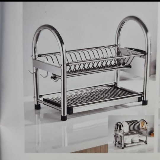 Rak Piring stainless 304/ Rak Tirisan piring uk 60cm