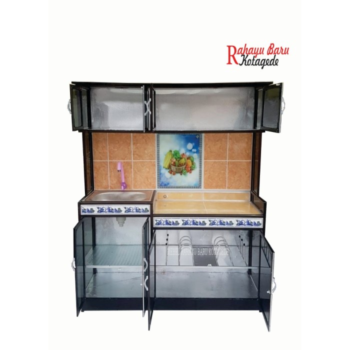 Lemari Rak Piring Kombinasi Wastafel. Lemari dapur