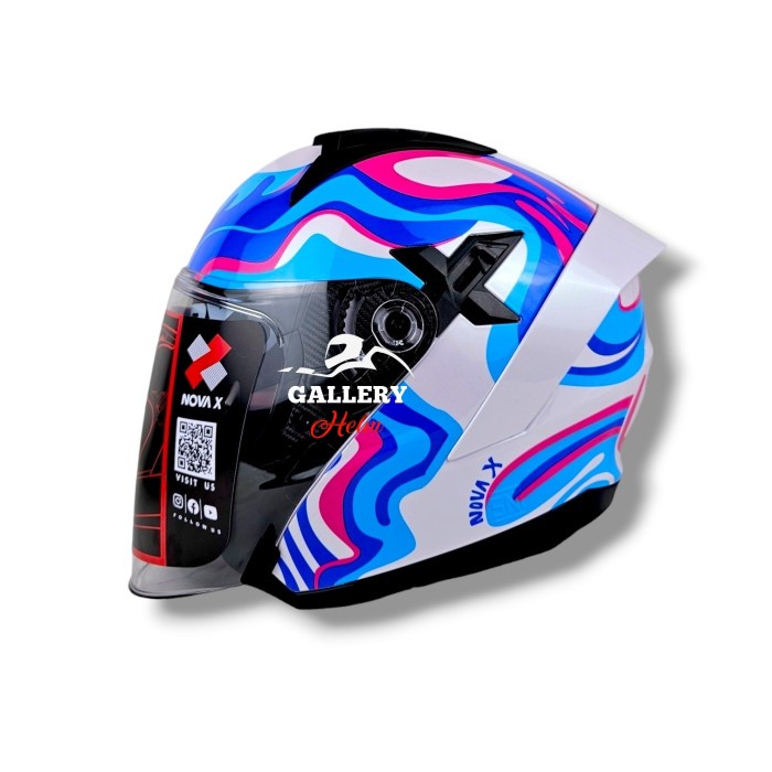 TERLARIS HELM JPX NOVA X N3 LOLLIPOP HELM JPX NOVA MOTIF
