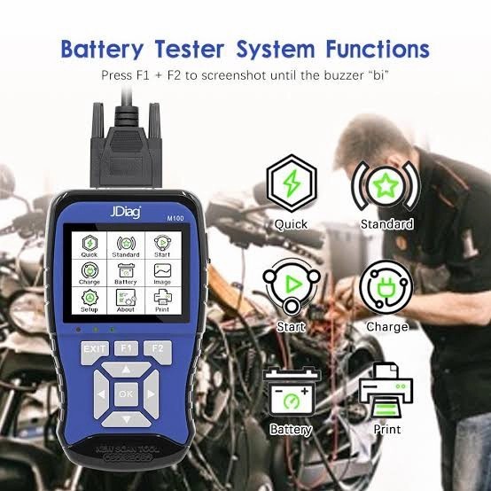 Promo Scanner Motor Injeksi Jdiagm100 Diagnostic Scener Tool Alat Perbaikan