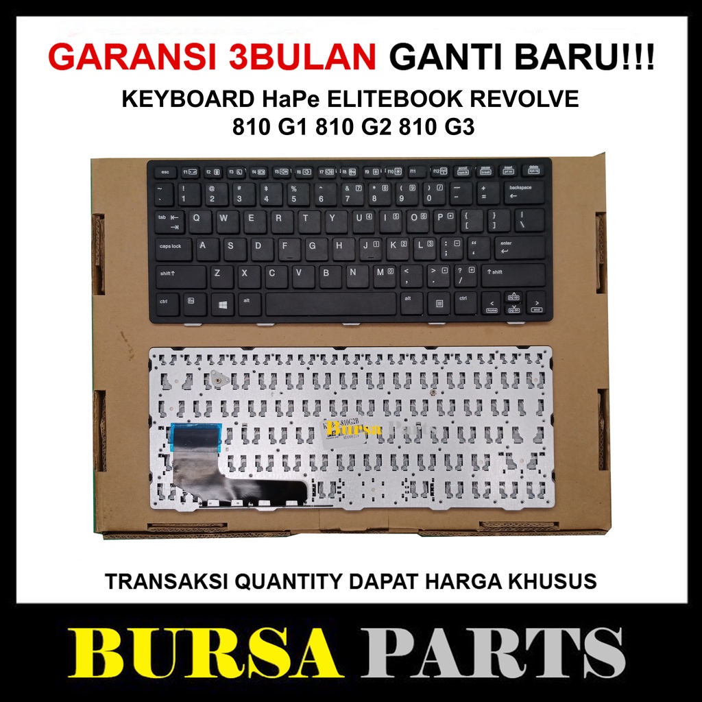 Keyboard HP Elitebook Revolve 810 g1 810 g2 810 g3