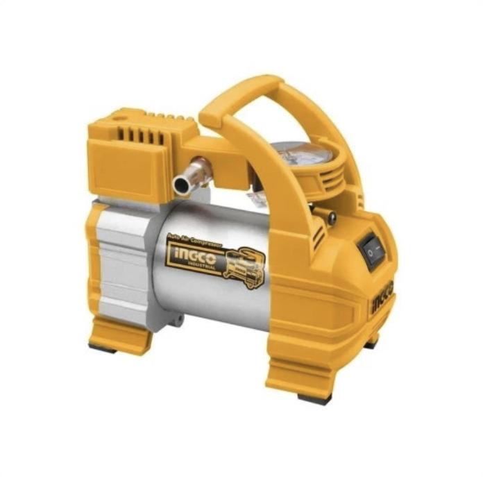 INGCO KOMPRESSOR LISTRIK MINI / POMPA ANGIN ELEKTRIK PORTABLE UNTUK BAN MOBIL MOTOR & SEPEDA AAC1408
