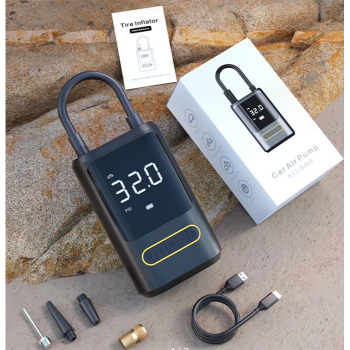 Pompa Ban Electric Air Pump Inflator Portable USB Lighter Pompa Ban Motor Pompa Sepeda Mobil Pompa