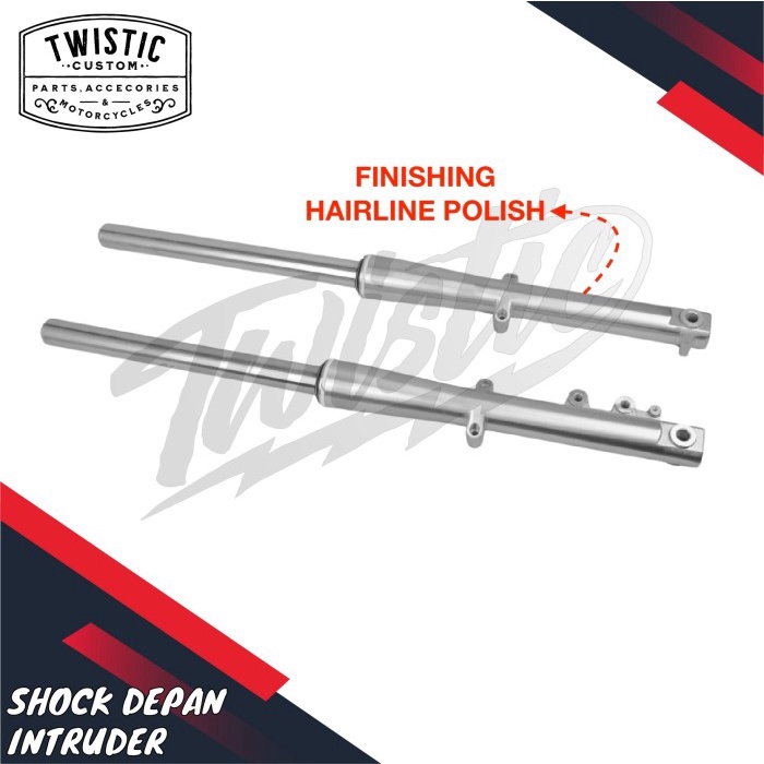 Shockbreaker Tabung AS Shock Sok Shok Depan 37mm Intruder Style Breaker Sokbreaker Shokbreaker Motor