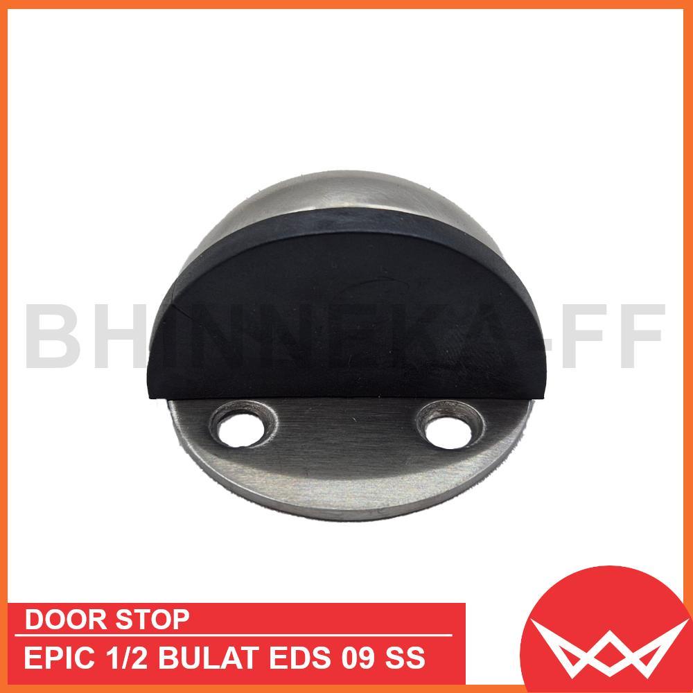 Penahan Pintu Lantai Karet Door Stopper 1/2 Bulat EPIC EDS 09 SS