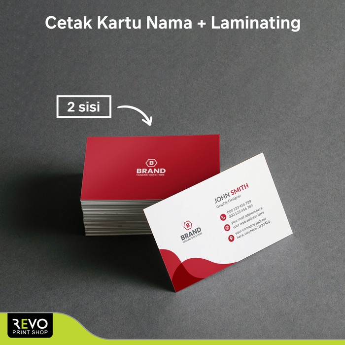 

Kartu Nama + Laminating / Cetak Kartu Nama / Name Card Bussiness Card