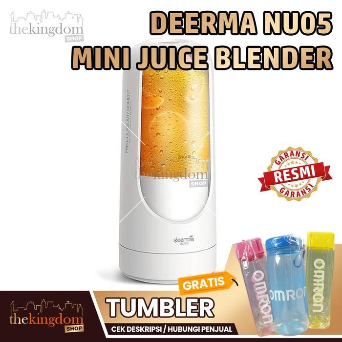 Deerma NU30 Portable Mini Juice Blender Juicer Mixer Nirkabel Rechargeable USB