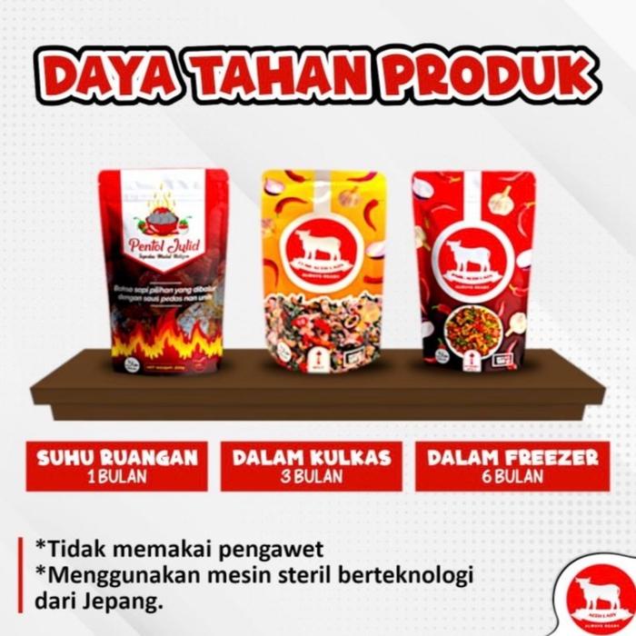

terbaru !!! paket pedas (paru level extreme + pentol level neraka+ iga aceh) / cod / kirim seluruh
