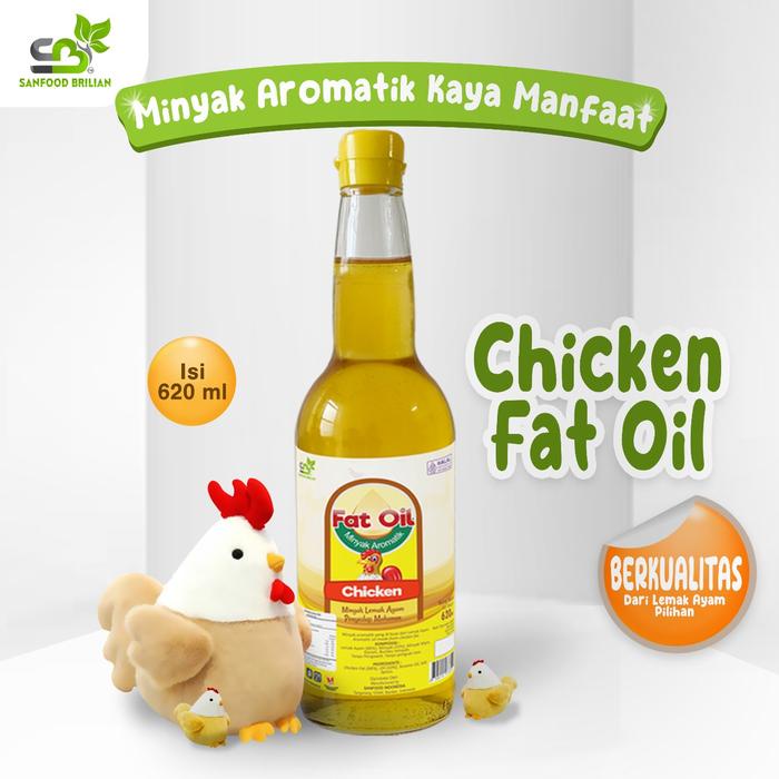 

Sanfood Minyak Ayam 620 Ml / Bumbu Dan Aromatik / Chicken Fat Oil Aromatic / Minyak Kulit Ayam /