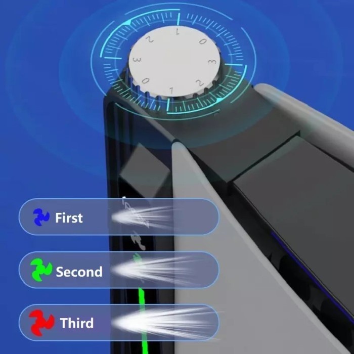 Kipas PS5 IPEGA Centrifugal Cooling Fan LED USB Radiator