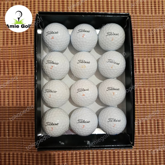 Bola Golf second bekas Titleist Velocity isi 12
