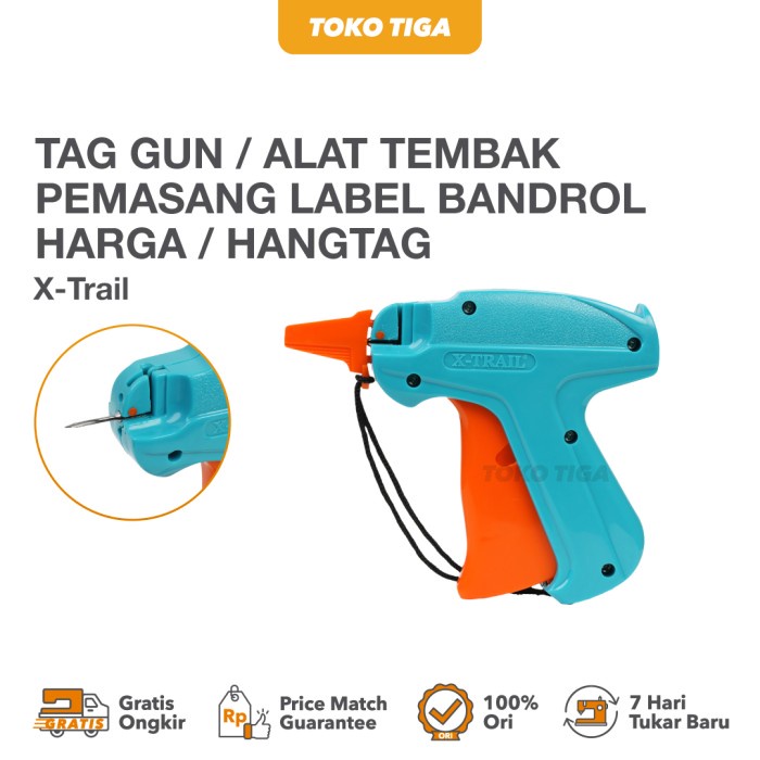 

TAG GUN X-Trail Alat Tembak Pemasang Label Bandrol Harga / HangTag
