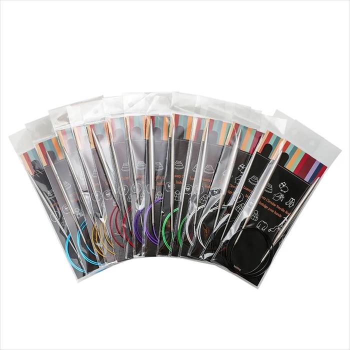 

Circular needle/ jarum knit bahan stainless steel 100cm