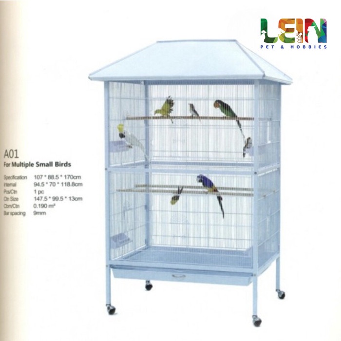 Kandang burung DaYang Multiple Small Bird Cage A01 bar sp 9mm DiskonJual MurahHarga DiskonObral