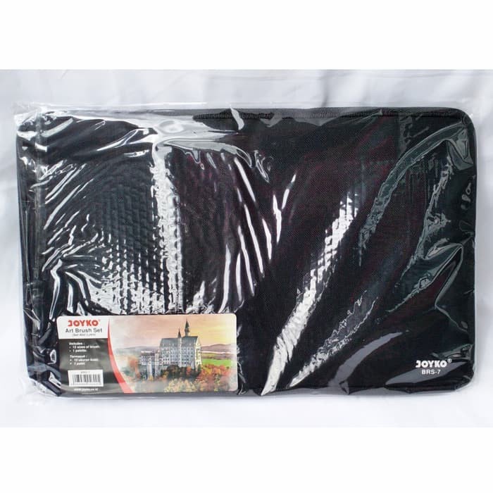 

1 SET Kuas Alat Lukis Art Brush Joyko BRS-7 isi 12 pcs Free Palette DiskonJual MurahHarga