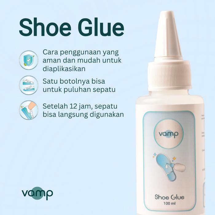 DISKON VAMP SHOE GLUE LEM SEPATU KUAT DAN TAHAN LAMA READYY