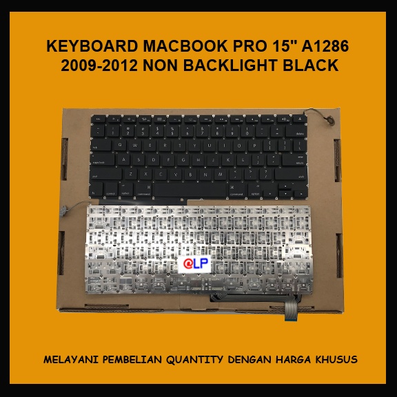 Keyboard AP Macbook Pro 15inch a1286 2009-2012 Black