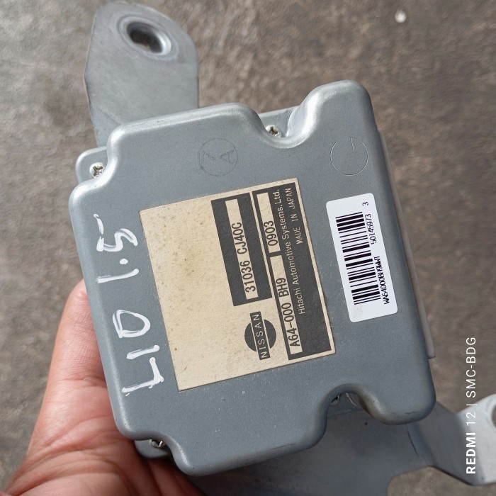Tcm Ecu Control Matic Nissan Grand Livina L10 1.5 Asli Copotan Laik Pakai