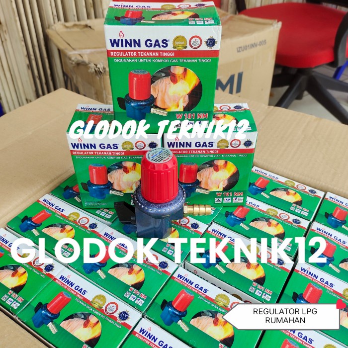REGULATOR LPG WIN GAS / REGULATOR GAS LPG MERK WIN GAS / REGULATOR LPG Kode 416